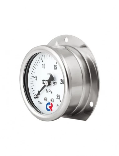 ТМ-320РКТ.00(0-0,6)MPa.Ф.G1/4".1,5 Зад. Фланец  ГЛИЦЕРИН УТ000001761