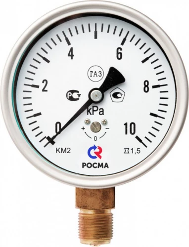 КМ-22Р +16 kPа.G1/2".1,5 Напоромер УТ000000944